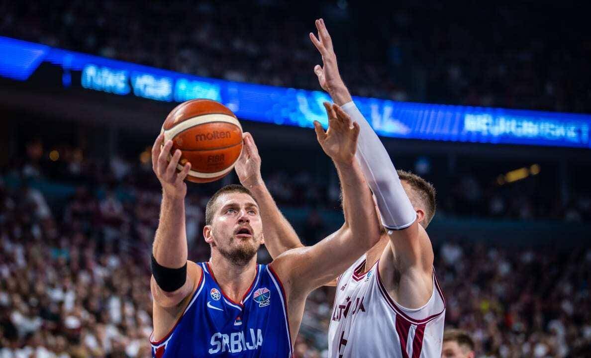 包含塞尔维亚男篮力克雷霆，波尔津吉斯绝境逆转的词条